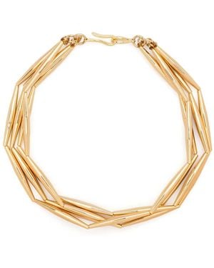 Tohum Design Geometric Necklace - Metallic