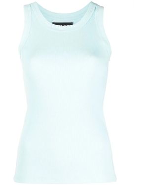 Styland Fitted Tank Top - Blue