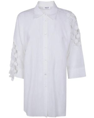 Aviu Appliqué Shirt - White