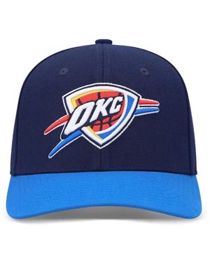 Mitchell & Ness Oklahoma City Thunder Snapback Cap - Blue