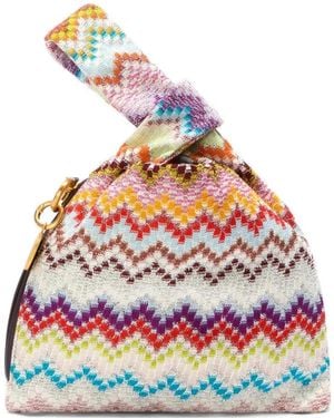 Missoni Zigzag Tote Bag - Grey