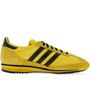 adidas Sl 72 3-stripes Suede Sneakers - イエロー