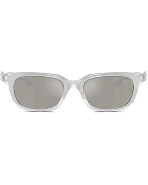 DIESEL Rectangle-Frame Sunglasses - White