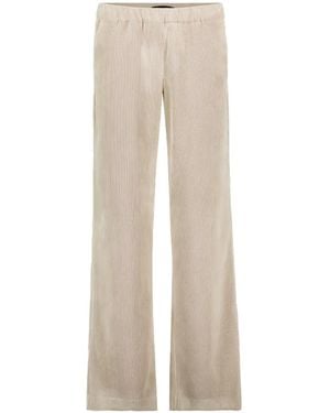 Betty Barclay Corduroy Straight-Leg Trousers - Natural