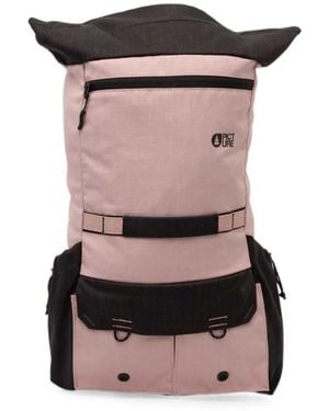 Picture Grounds 18 Colorblock Roll-Top Backpack - Pink