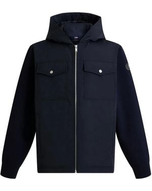 Fusalp Hooded Bomber Jacket - Blue
