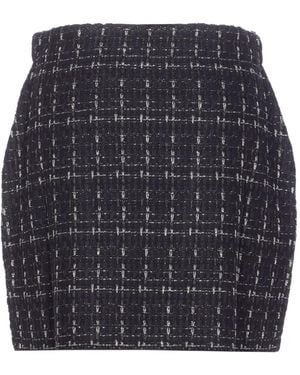 Liu Jo Minirock aus Tweed - Grau