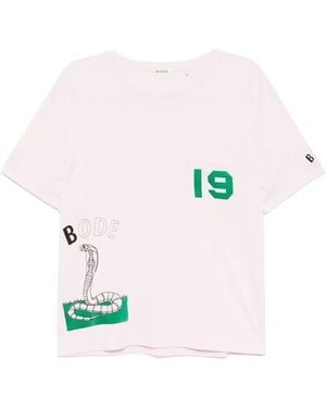 Bode Cobra T-Shirt - White