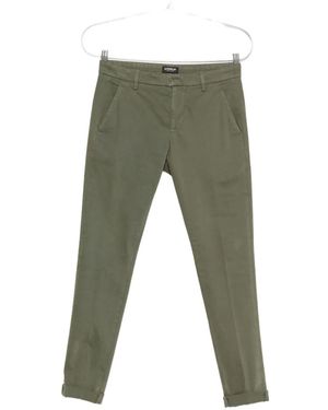 Dondup Cotton Trousers - Green