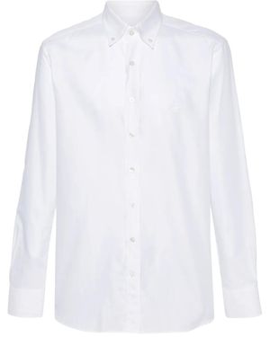 Etro Pegaso Embroidery Shirt - White