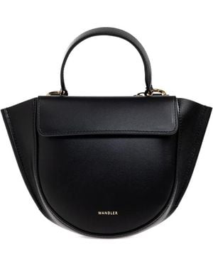 Wandler Sac Cabas Hortensia Piccola - Noir
