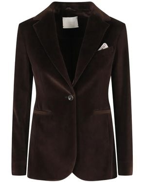 Circolo 1901 Single-Breasted Jacket - Black