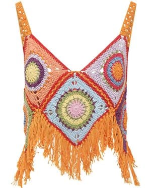 MIXIK Leary Oberteil - Orange