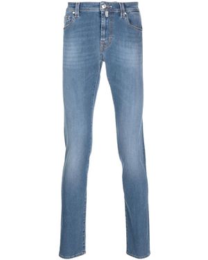 Sartoria Tramarossa Low-rise Slim-fit Jeans - Blue