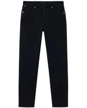 Stone Island J100007 Stretch Denim-Rinsed Jeans - Black