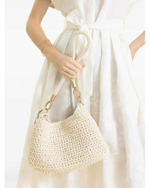 Eleventy Bolso De Hombro De Ganchillo - Blanco