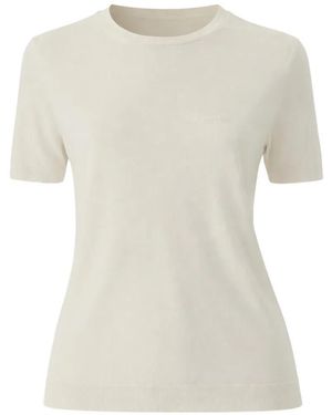 Patrizia Pepe T-Shirt À Col Rond - White