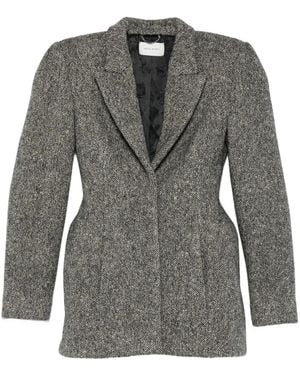 Magda Butrym Hourglass Blazer - Grey