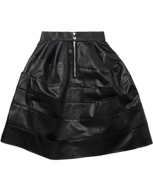 Comme des Garçons Jupe Mi-Longue À Fermeture Zippée - Black