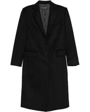 Dolce & Gabbana Single-breasted Coat - ブラック