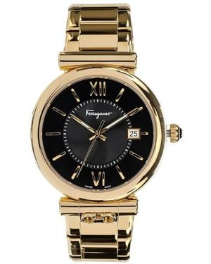 Ferragamo Ora 40Mm Watch - Metallic