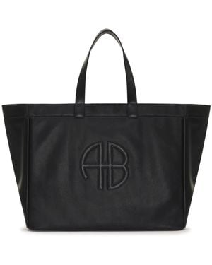 Anine Bing Large "Rio" Tote Bag - Black