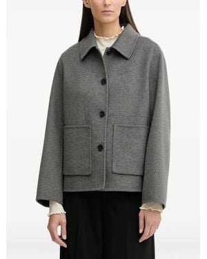 Marc O' Polo Button Flap Pocket Jacket - Grey