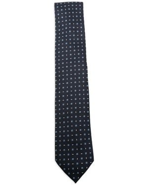 ZEGNA Patterned Tie - Blue