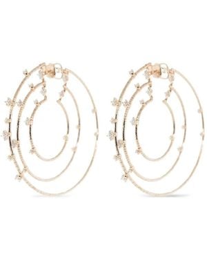 Mattia Cielo 18K Rose Diamond Earrings - White