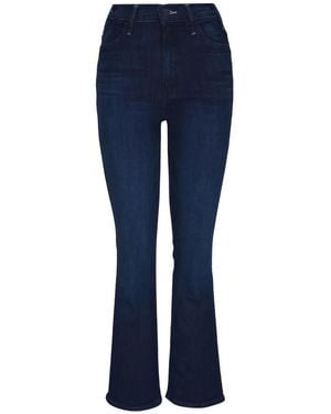 Mother Hustler Flared Jeans - Blue