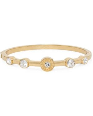 KARL LAGERFELD Pulsera Con Aplique De Cristal Y Logo Grabado - Neutro