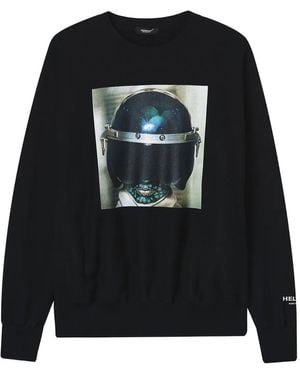 Undercover Sweatshirt mit grafischem Print - Schwarz