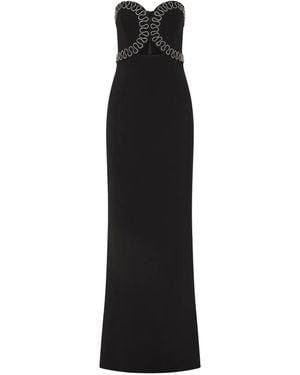 Rebecca Vallance Nyx Strapless Gown - Black