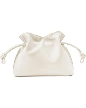 Esin Akan Medium Emma Leather Tote Bag - White