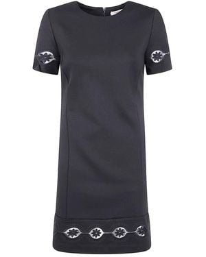 Twinset Short-Sleeve Dress - Black
