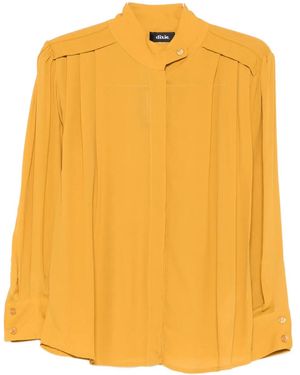Dixie Buttoned Long-Sleeved Shirt - Orange