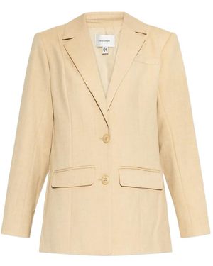Gestuz Stacy Pocket Button Blazer - Natural