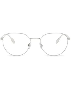 Polo Ralph Lauren Round-Frame Glasses - White