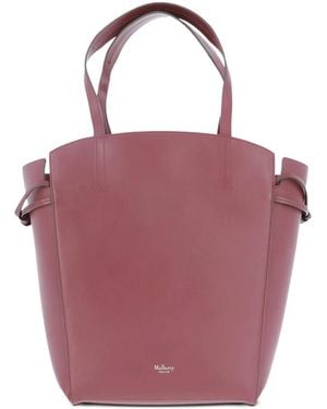 Mulberry Clovelly Tote Bag - Purple