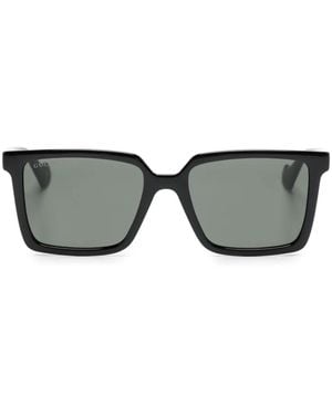 Gucci GG1540S スクエアフレーム サングラス - グレー