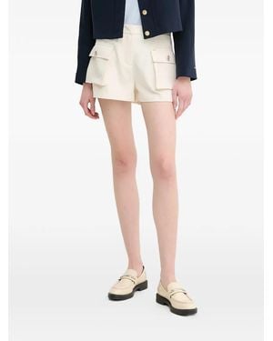 GAUDI Flap-Pocket Button Shorts - Black