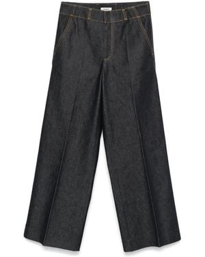 Sandro Wide-Leg Jeans - Grey