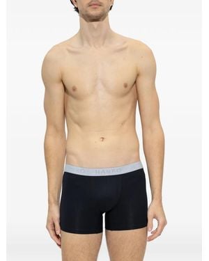 Hanro Logo-Waistband Boxers (Set Of Two) - Blue