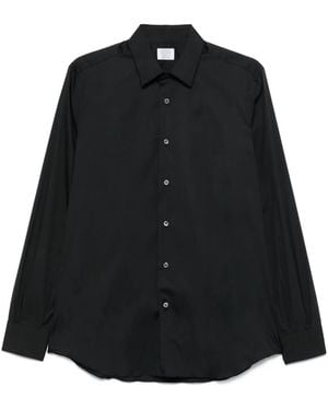 Mazzarelli Button-Down Overhemd - Zwart