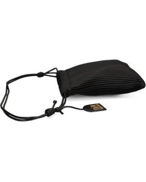 Love Moschino Pleated Shoulder Bag - Black