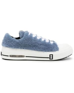 NAHMIAS Five-O Logo-Patch Trainers - Blue