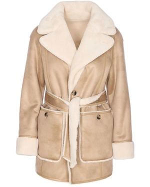 Urbancode Cappotto Reversibile Con Cintura - Neutro