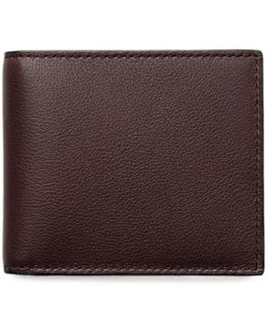 La Portegna James Leather Wallet - Purple