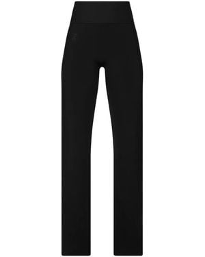 On Shoes Flared Stretch Leggings - Black