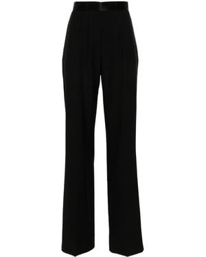 Nensi Dojaka Pantalones de vestir anchos - Negro